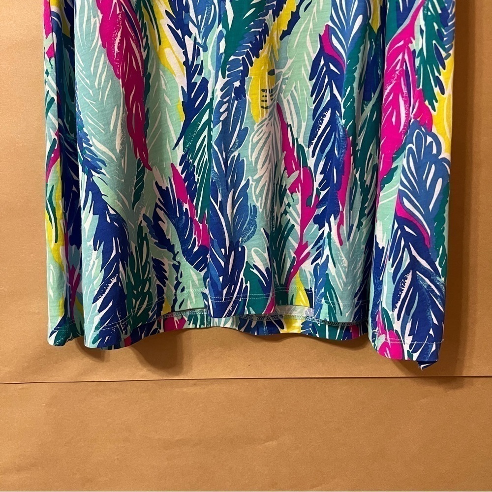 Lilly Pulitzer | Blythe V-Neck Swing Dress Popover Light As A Feather Size XS - Picture 9 of 16